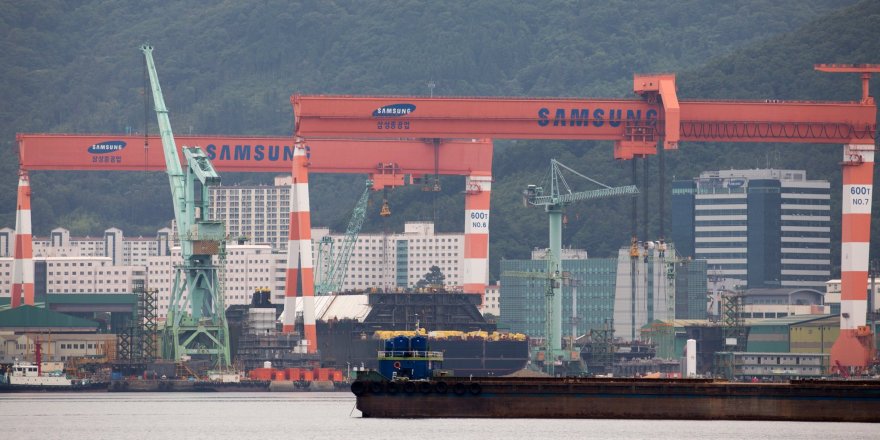 Samsung Heavy received a $1.5 billion LNG carrier order