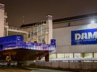 RoPax passenger ferry hull launched at Niron Staal Amsterdam