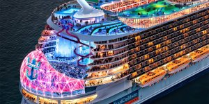 The construction of world’s largest cruise ship delays due to COVID-19