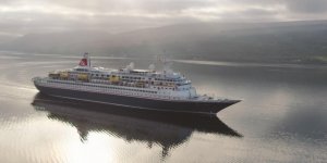Fred Olsen Cruise Lines' new ships arrive in Rosyth