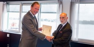 Damen CEO René Berkvens receives CEMT award
