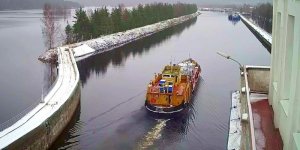 Locks of Volga-Baltic Administration is over