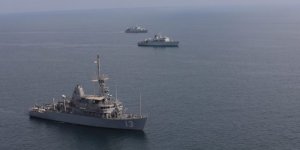 Saudi, UK and US Naval Forces conduct training in the Arabian Gulf