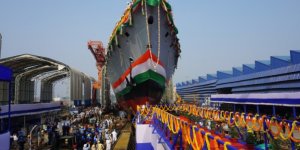 India launches the first of three Project 17A Stealth Frigates