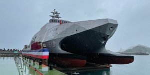 Taiwanese Navy launches first Tuo Chiang-class guided missile corvettes