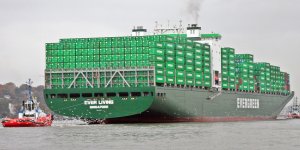 Evergreen receives delivery of two F-type 12,000 TEU vessels
