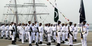 Pakistan Navy conducts live firing drill in North Arabian Sea