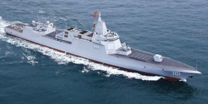 China commissions new class of Type 055 guided-missile destroyer