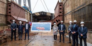 Armon Shipyard lays keel for first LNG bunkering vessel to be built in Spain