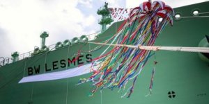 Singapore-based gas shipping giant BW Group receives delivery of BW Lesmes