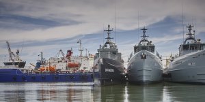 Damen Shipyards Cape Town unveils latest vessel of South African Navy