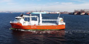 Tersan Shipyard has delivered NB1095 Oddrun With, the Reefer and General Cargo Vessel