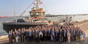 SANMAR Builds Denmark’s First Fully Electric Tug Named by Her Majesty Queen Mary