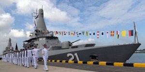 Singapore Navy commissioned three Littoral Mission vessels